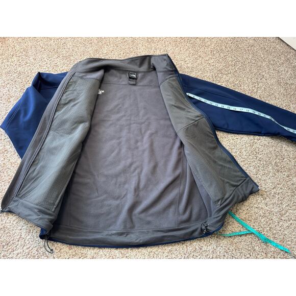 THE NORTH FACE  Face Apex Bionic Softshell jacket/coat, size Large, Navy Blue - Picture 10 of 12
